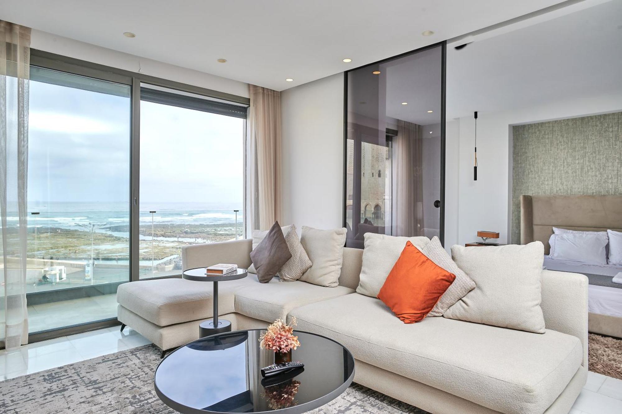 Apartment Sea View B14 - Mosquee Hassan II - By Thecasaedition Casablanca Eksteriør billede
